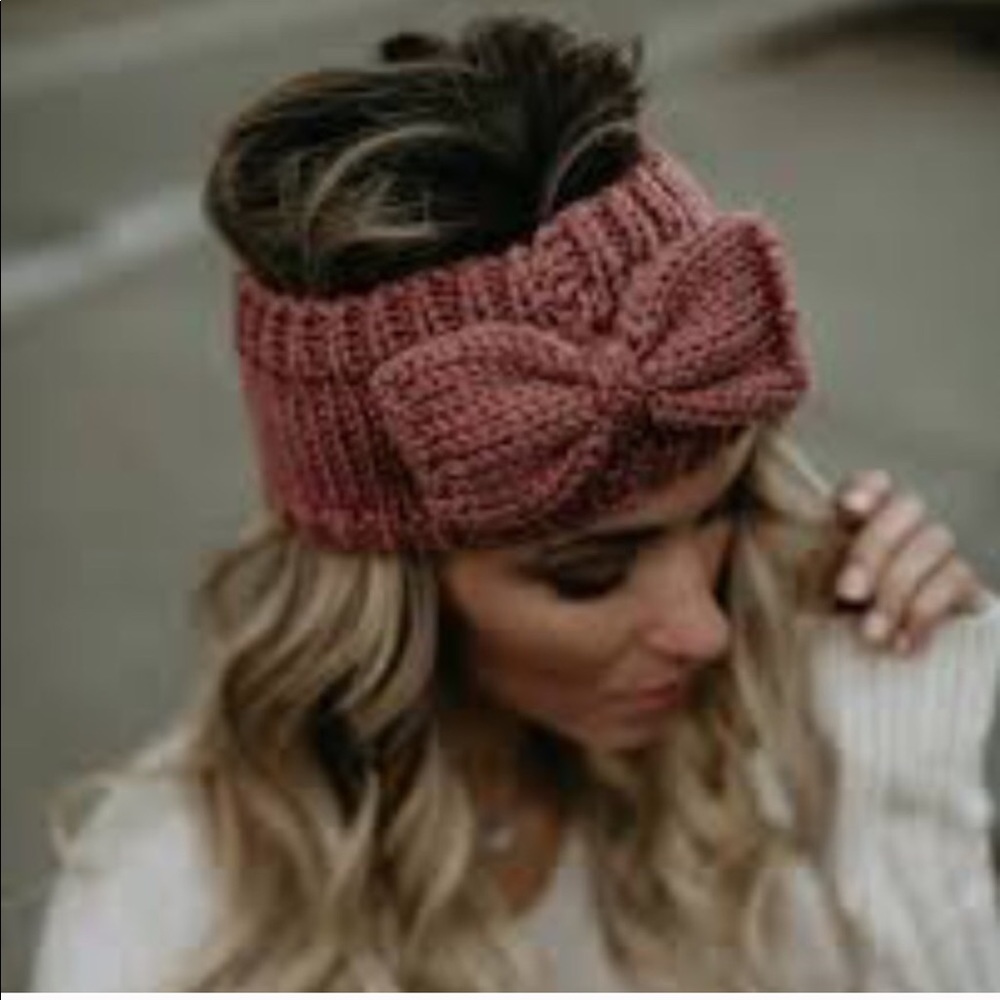 💙 Bow Headband - Picture 2 of 6
